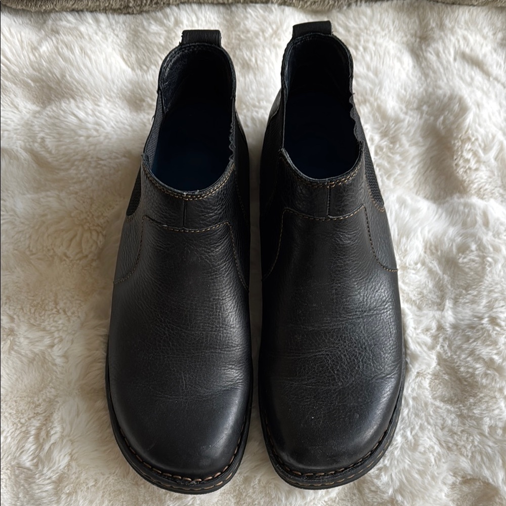 Men's Black Leather Shoes